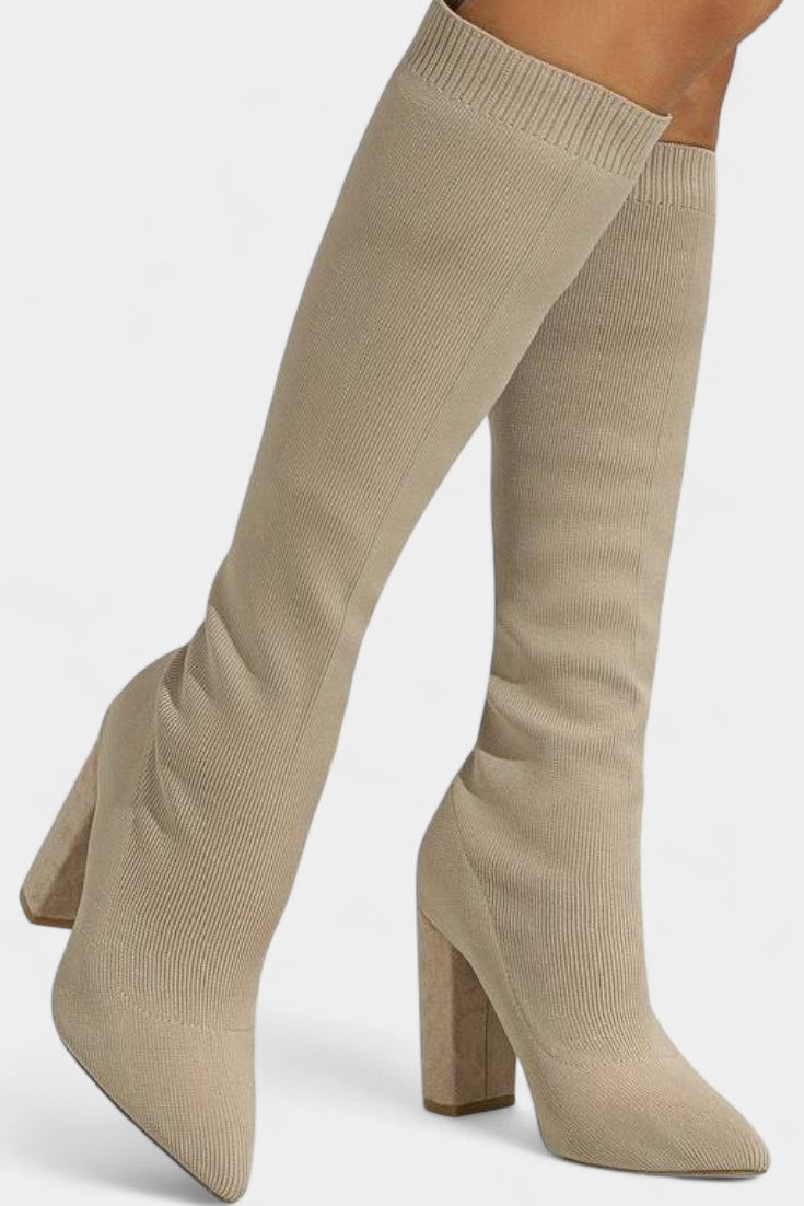 Cesarina Chunky Heel Ankle Boots