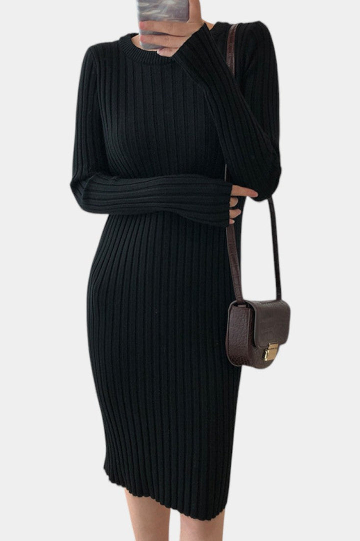 Eleonora Modern Silhouette Two-Piece Knit Ensemble