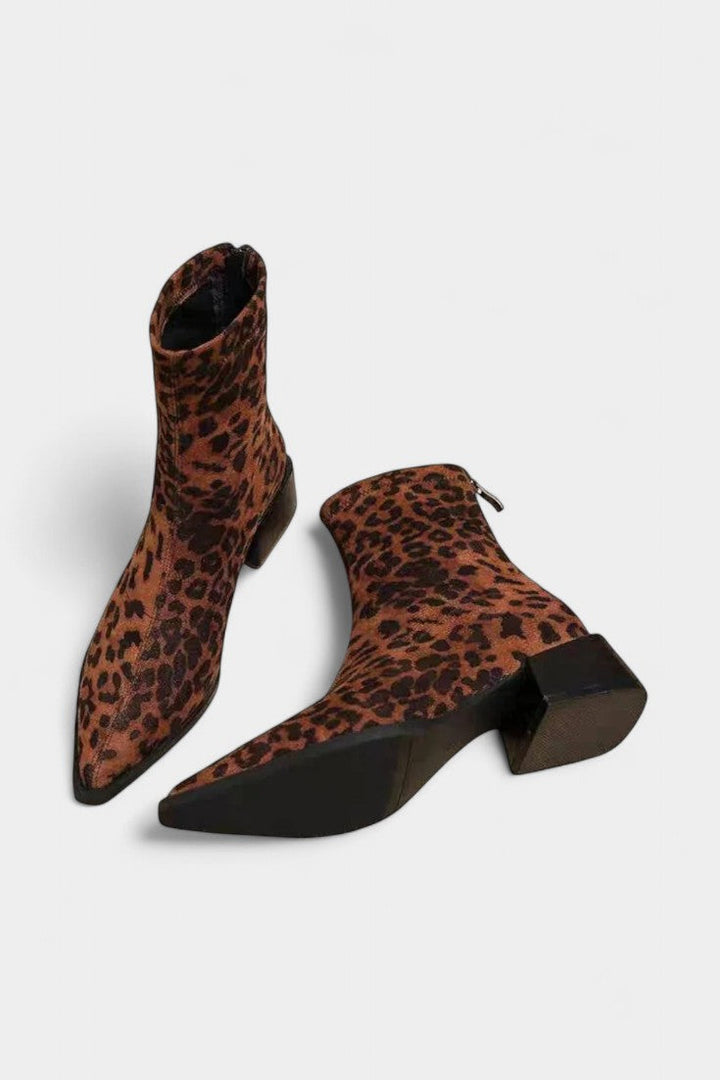 Eva Stylish and Cozy Heeled Boots