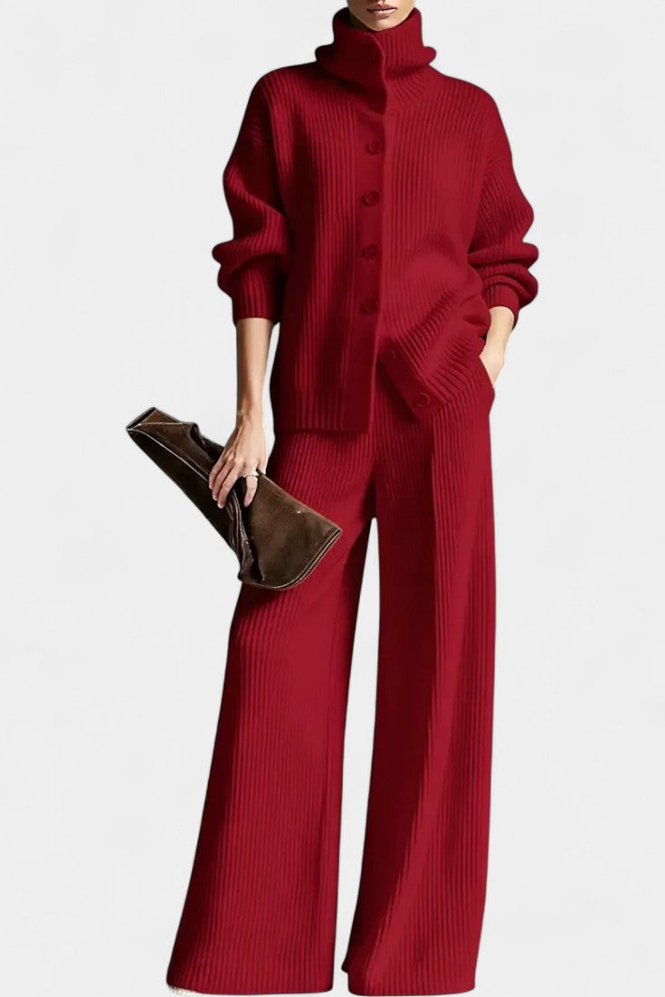 Isotta Cardigan and Cozy Pants Set