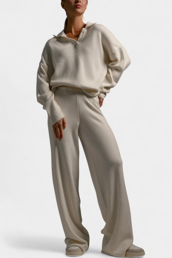 Erica Soft & Stylish Knit Two-Piece Ensemble