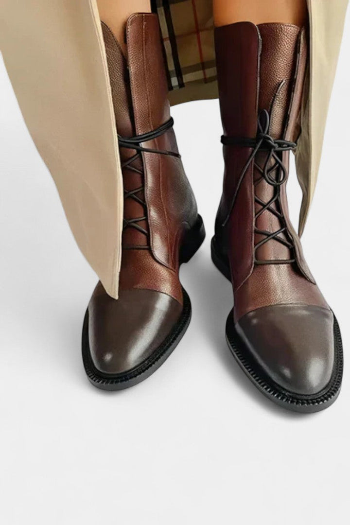 Alessia Stylish Heeled Boots with Orthopedic Support