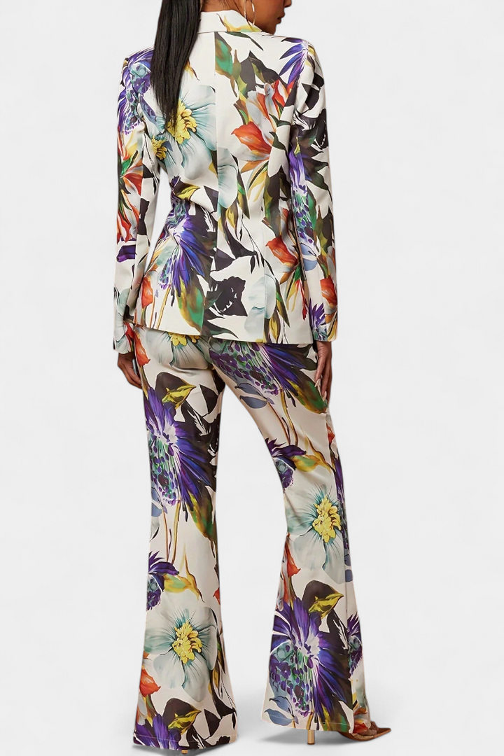Mariella Tailored Floral Print Set