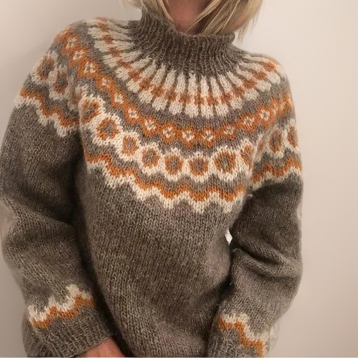 Marta | Classic Icelandic Knit Sweater