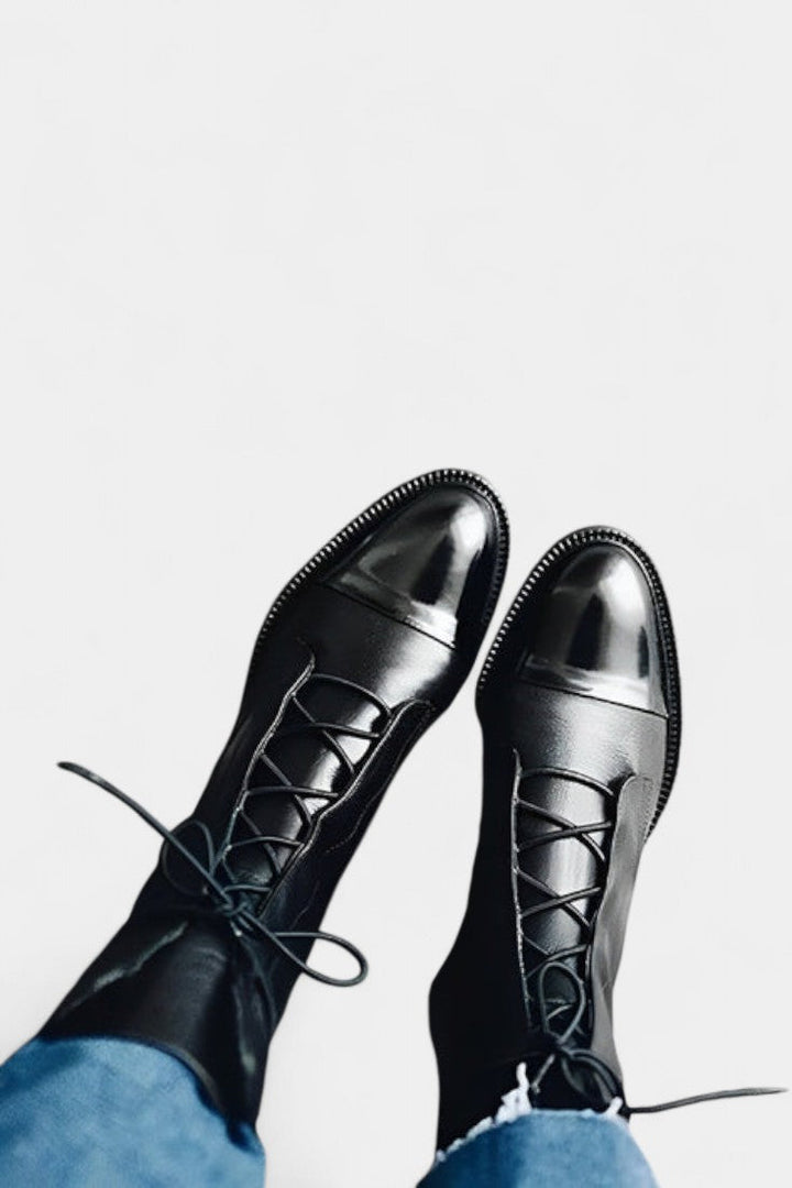 Alessia Stylish Heeled Boots with Orthopedic Support