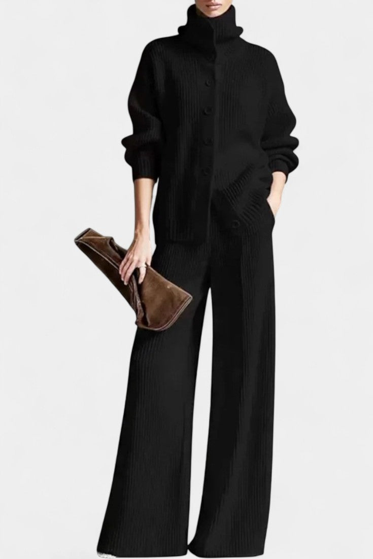 Isotta Cardigan Set with Cozy Pants
