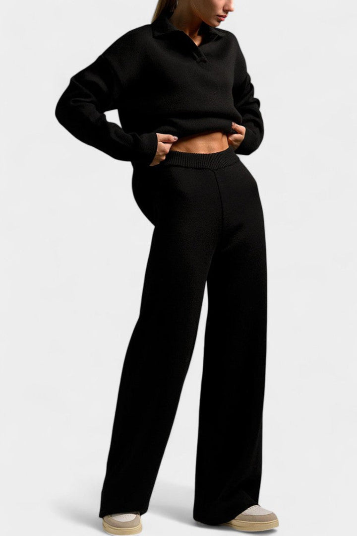 Erica Two-Piece Soft and Elegant Knit Set