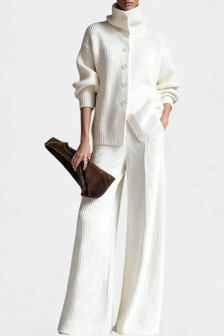 Isotta Cardigan and Cozy Pants Set