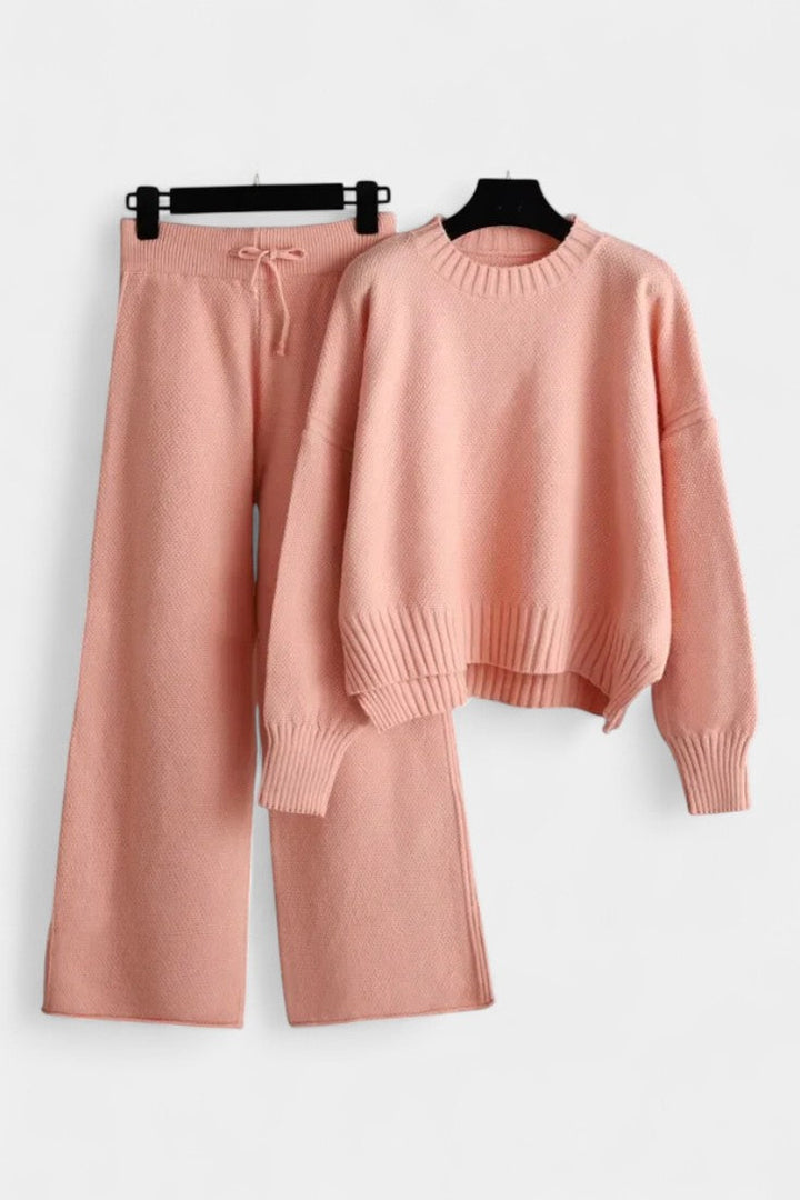 Elena Comfort Knit Two-Piece Lounge Set