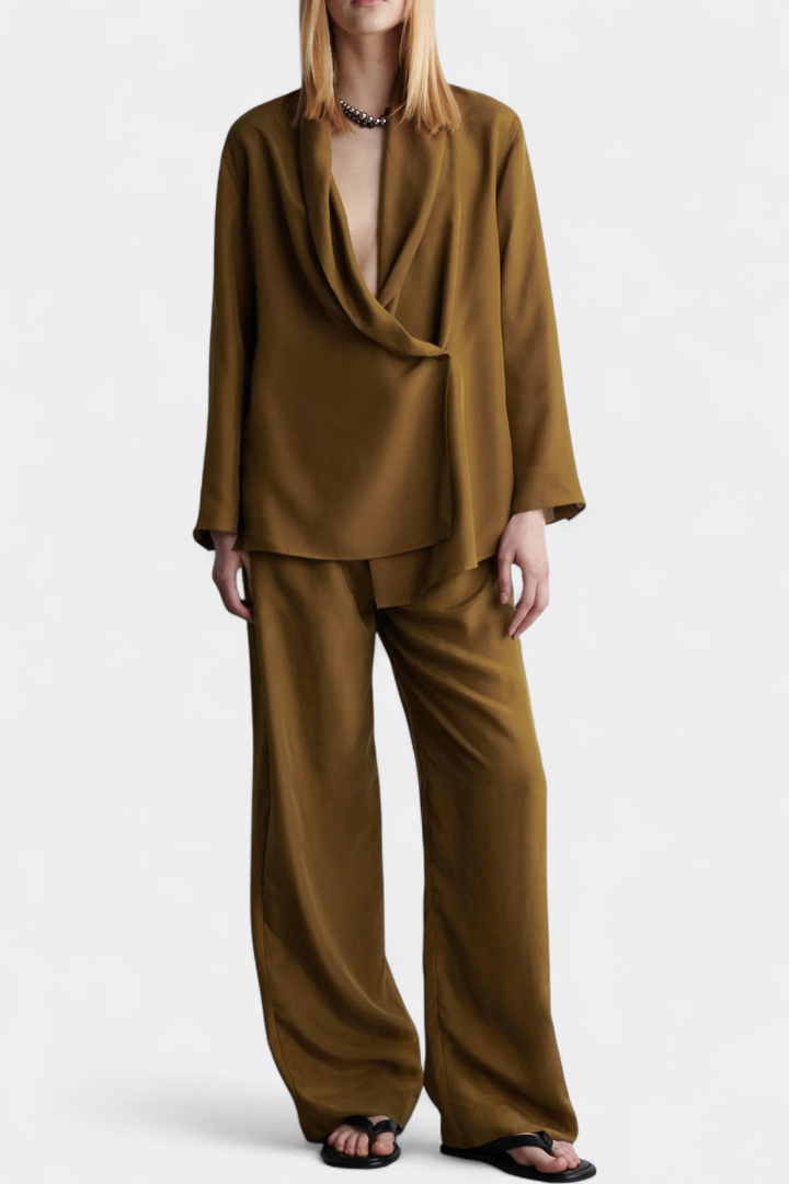 Viscose Blazer Suit Set by Giorgia