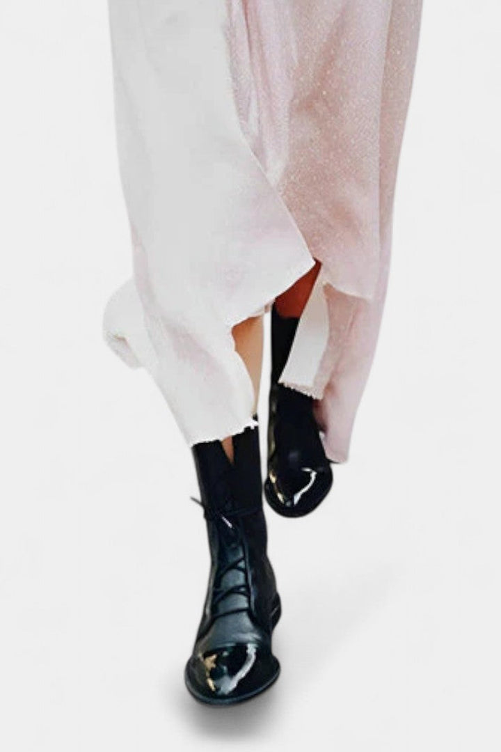Alessia Stylish Heeled Boots with Orthopedic Support