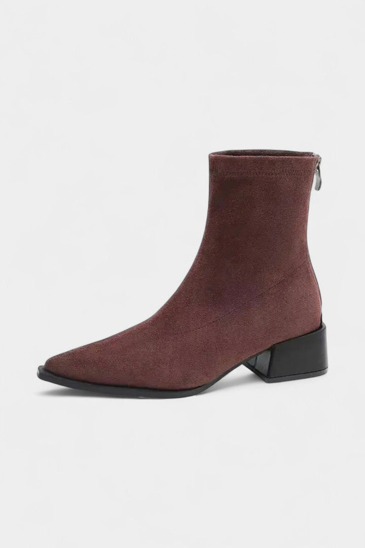 Eva Stylish and Cozy Heeled Boots
