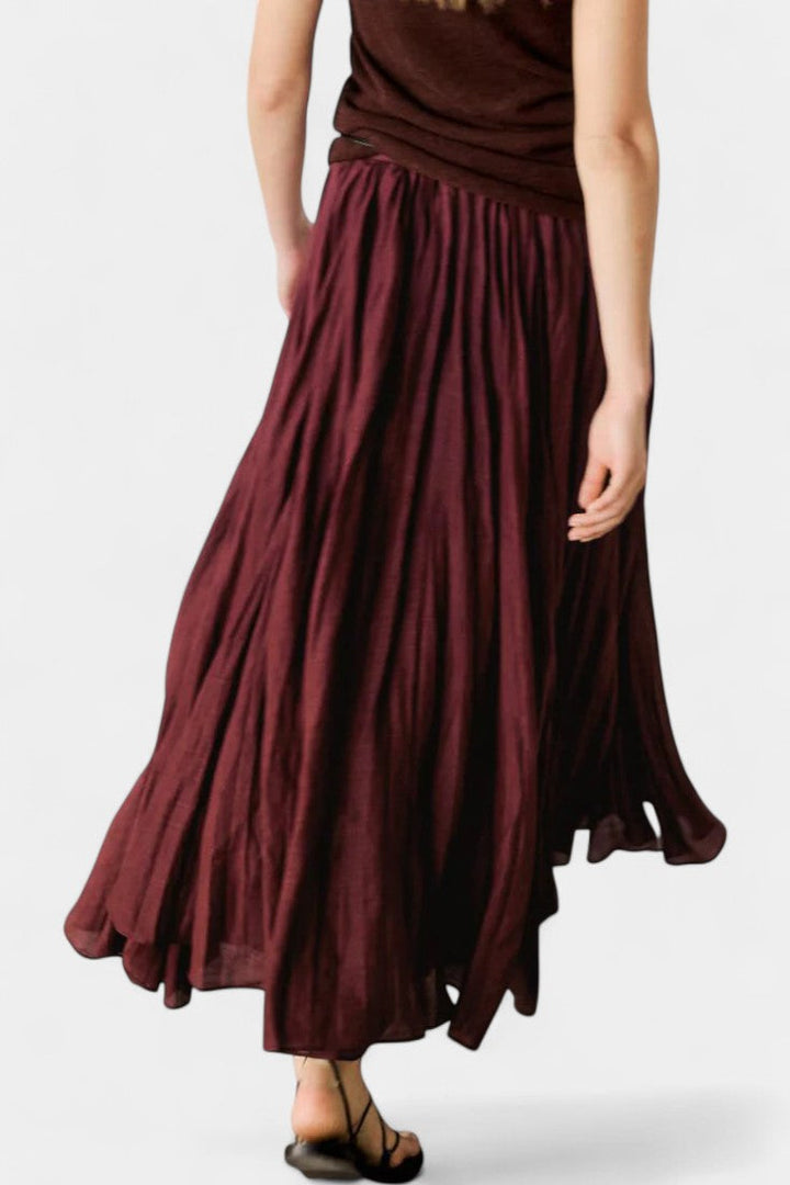 Luciana Oversized Sweater & Tailored Midi Skirt Ensemble