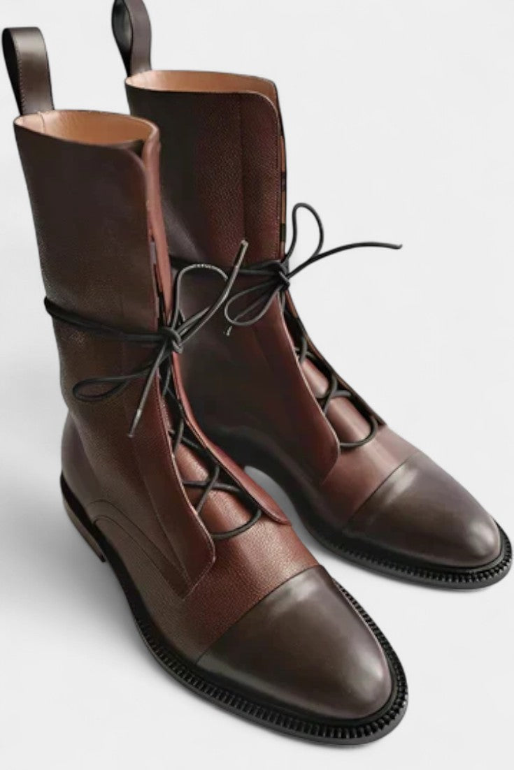 Alessia Stylish Heeled Boots with Orthopedic Support