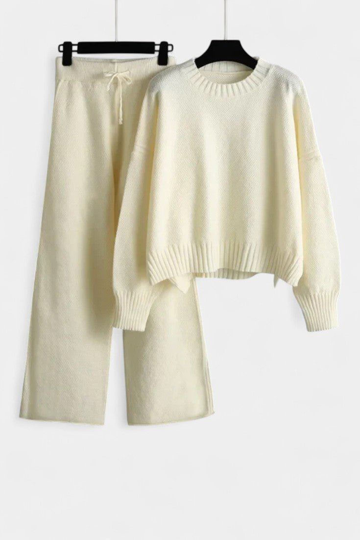 Elena Comfort Knit Two-Piece Lounge Set