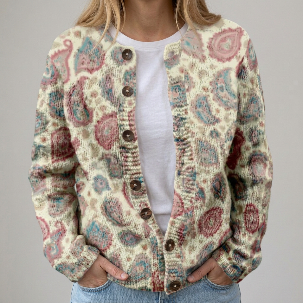 Rita | Autumn Floral Cardigan