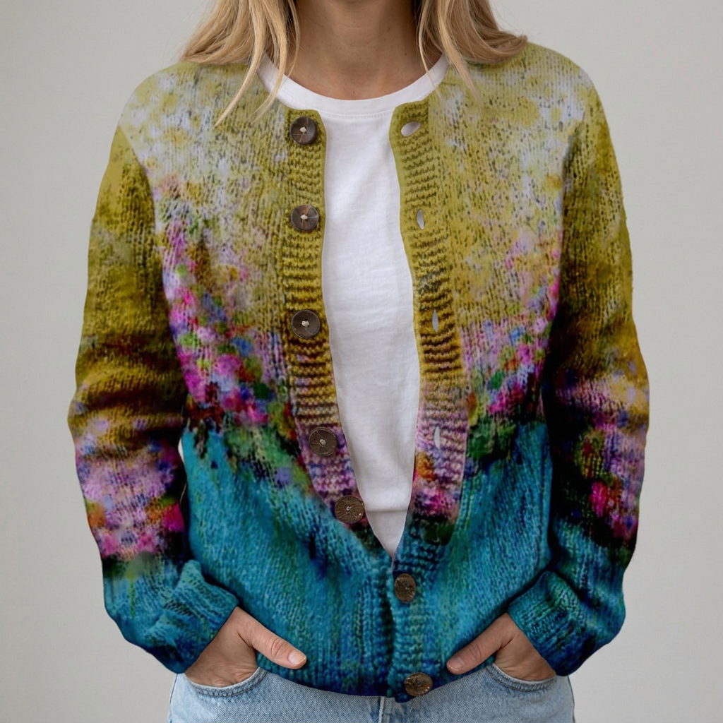 Miranda | Autumn Floral Cardigan