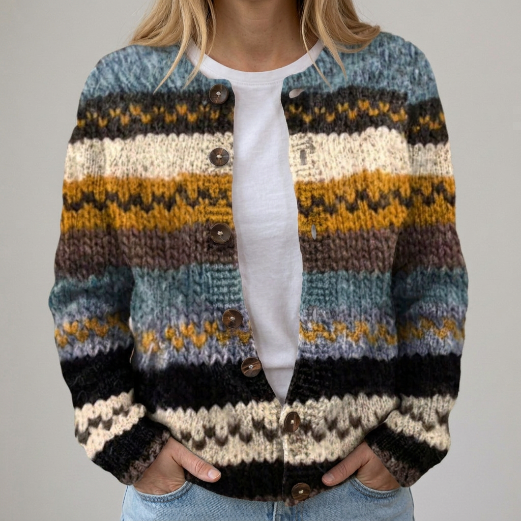 Giovanna | Autumn Floral Cardigan
