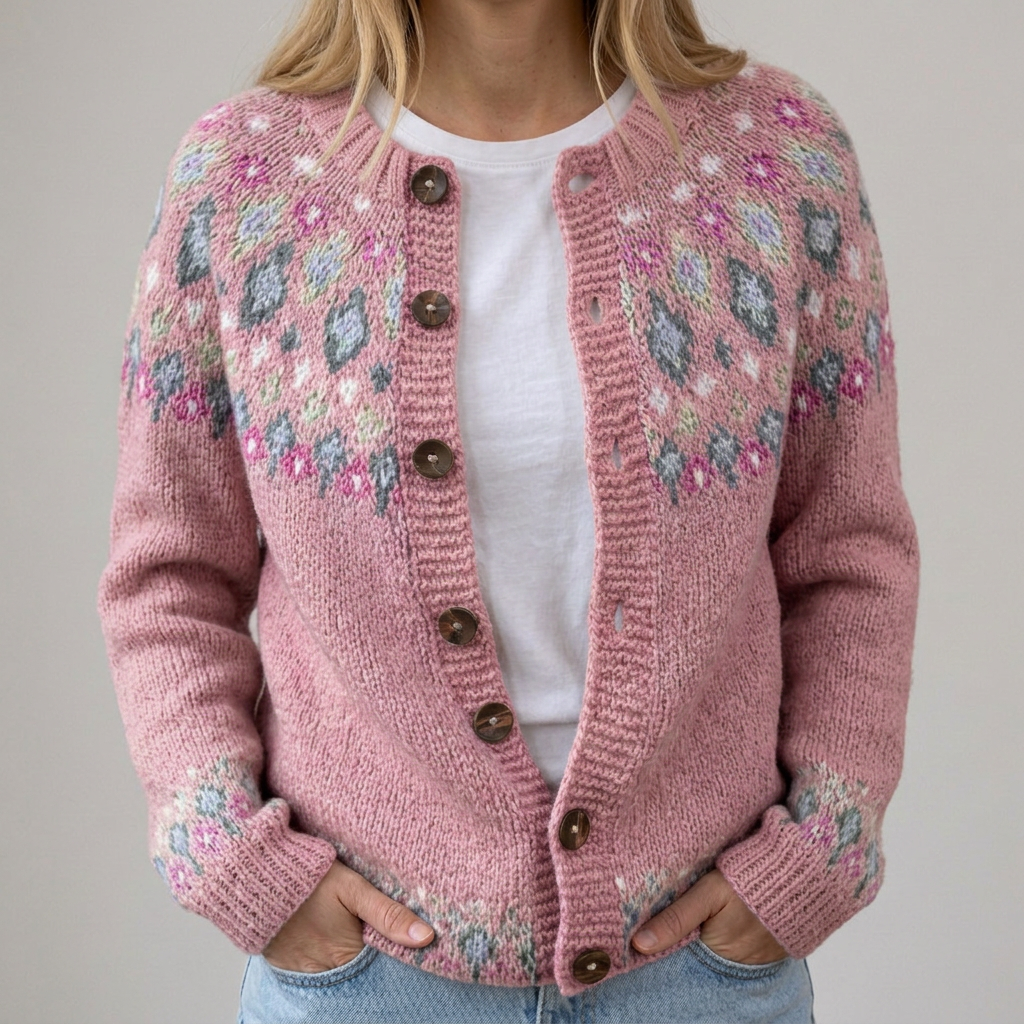 Nerina | Autumn Floral Cardigan