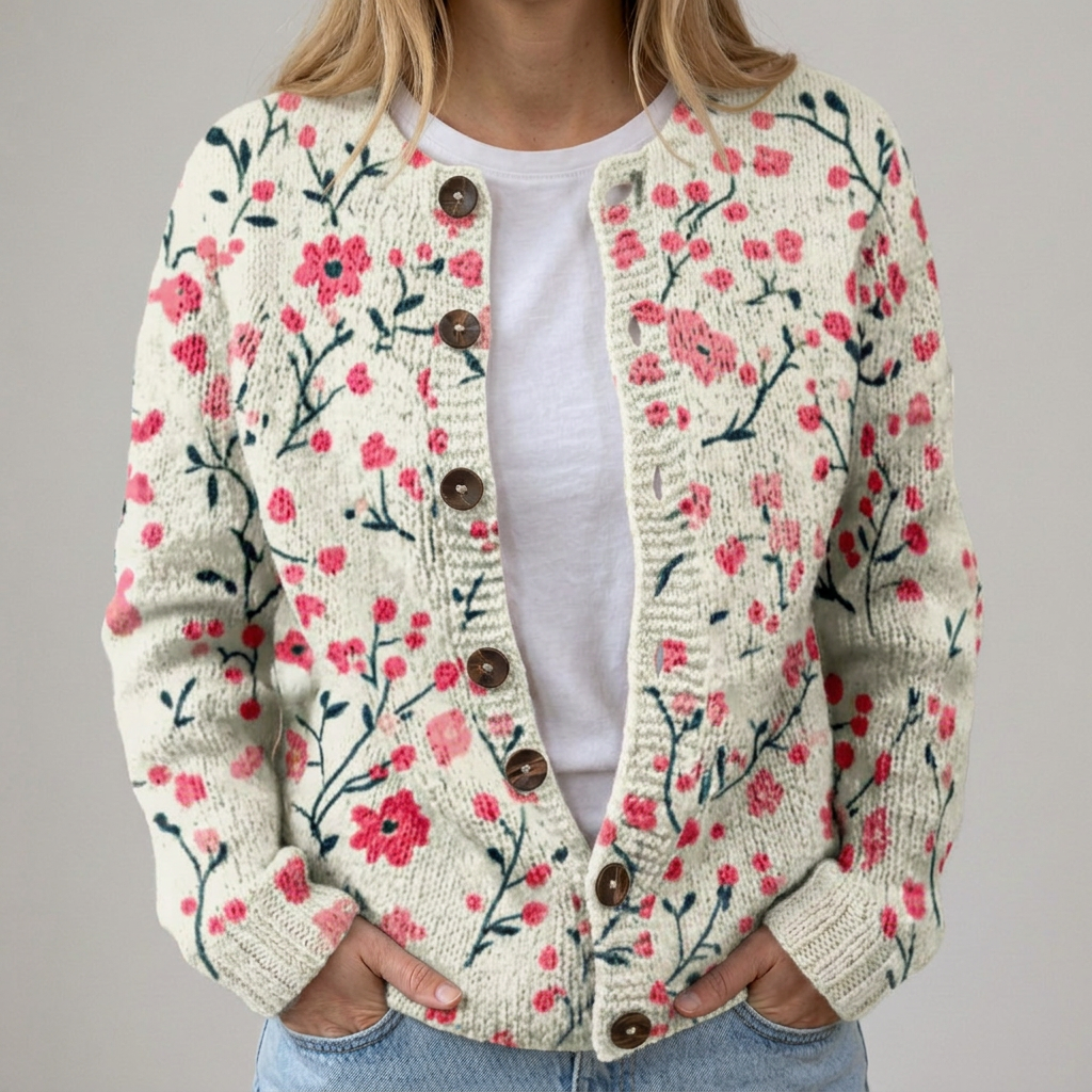 Ottavia | Autumn Floral Cardigan