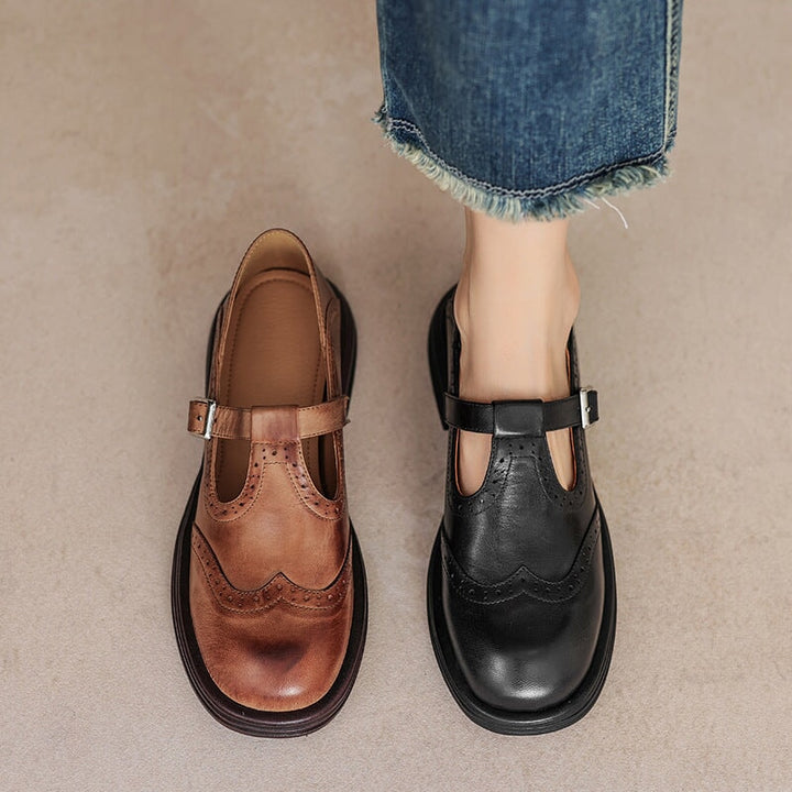 Graziella | Elegant Leather Mary Janes