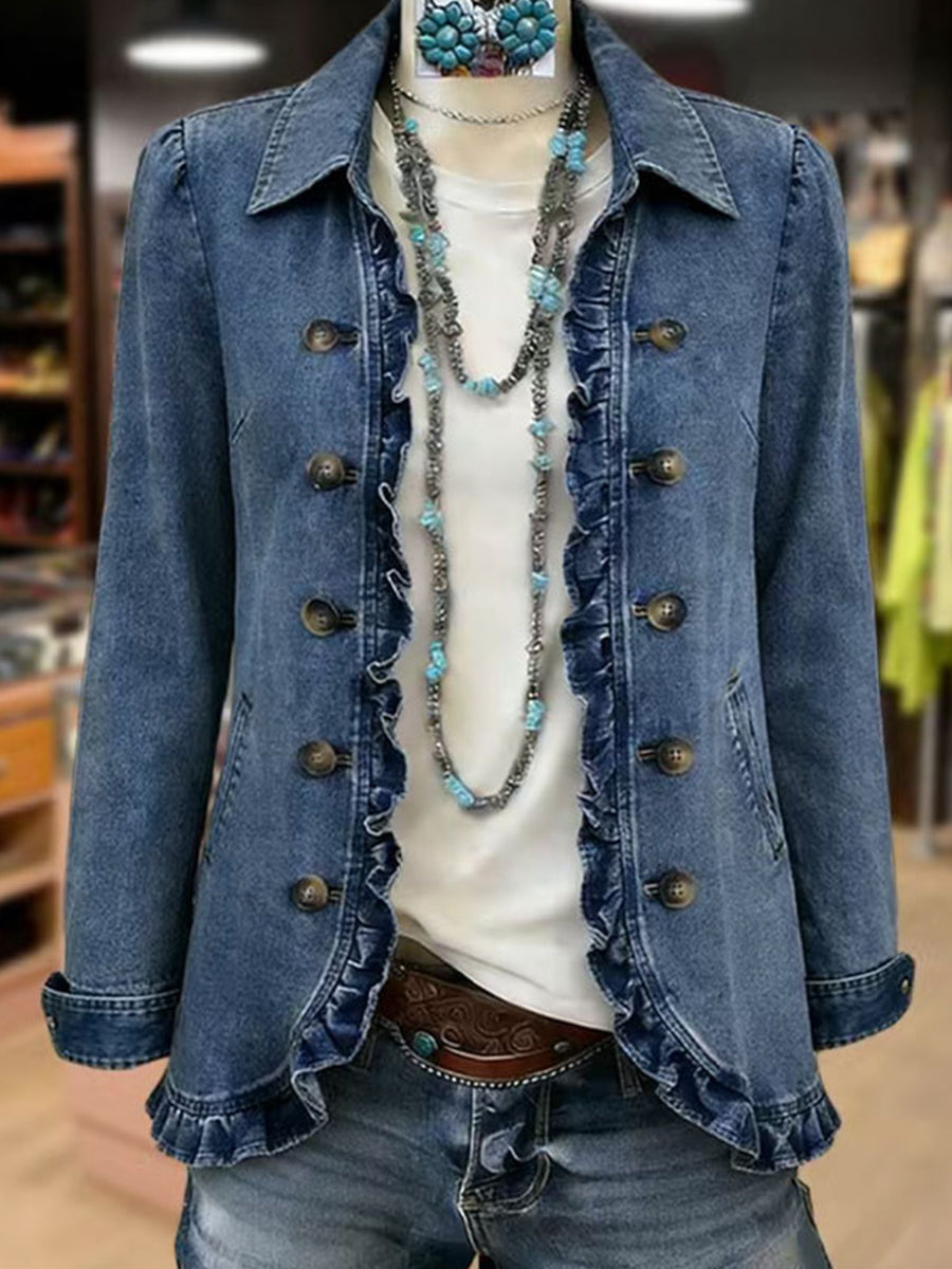 Amalia | Ruffled Jacket