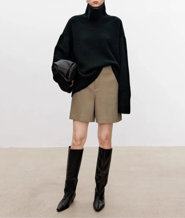 Carmela | Cable-Knit Turtleneck Sweater