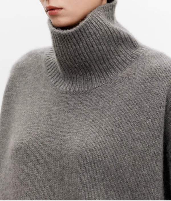 Carmela | Cable-Knit Turtleneck Sweater