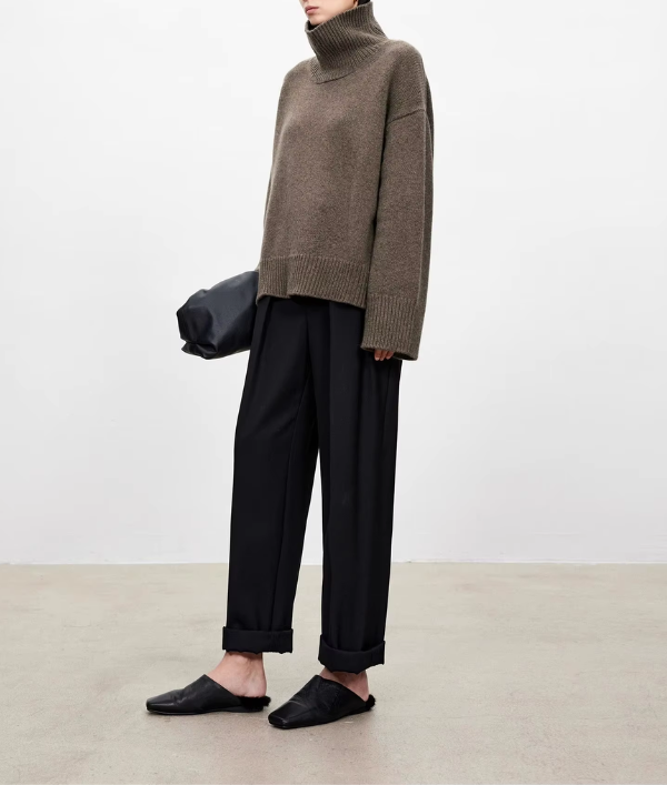 Carmela | Cable-Knit Turtleneck Sweater