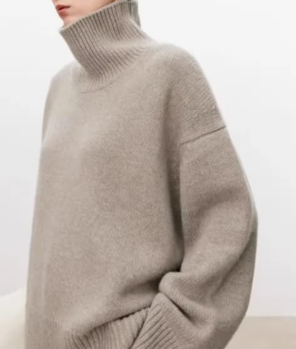 Carmela | Cable-Knit Turtleneck Sweater