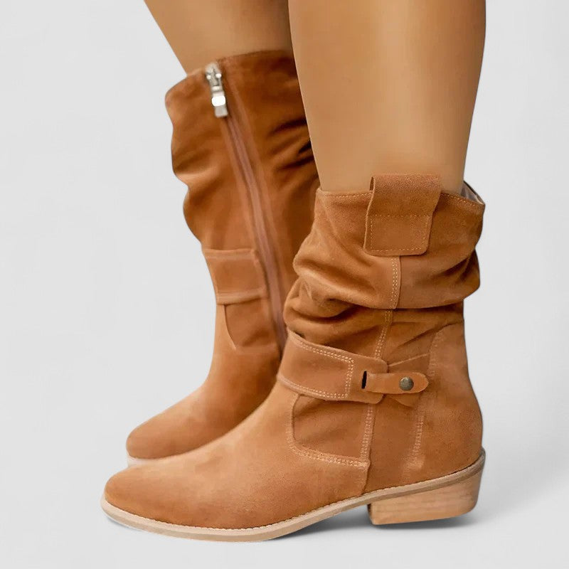 Natalia - Orthopedic Western Boots