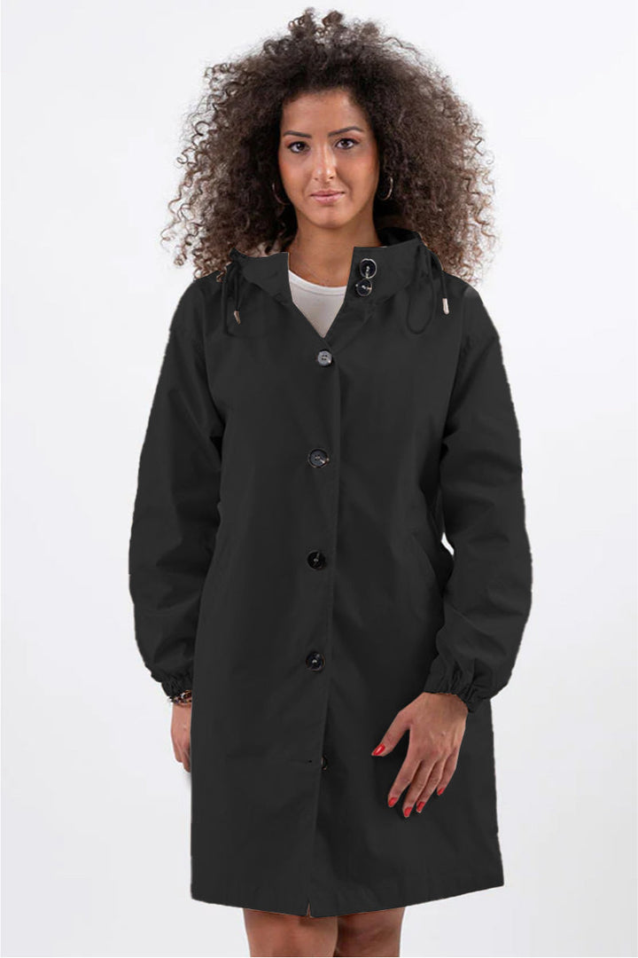 Giovanna | Oversized Water-Repellent Windbreaker