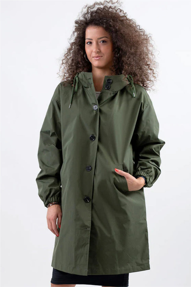Giovanna | Oversized Water-Repellent Windbreaker